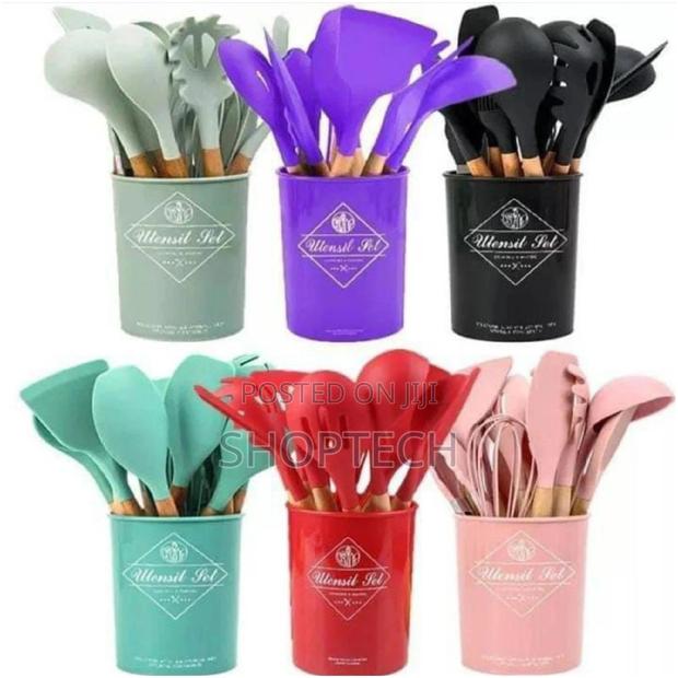 Silicone Spoons - main view