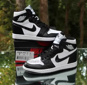Air Jordan I Black White