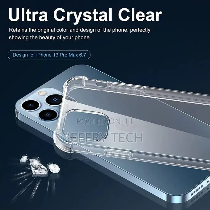 iPhone 13 Pro (6.1 Inch) Anti Shock Transperent Case