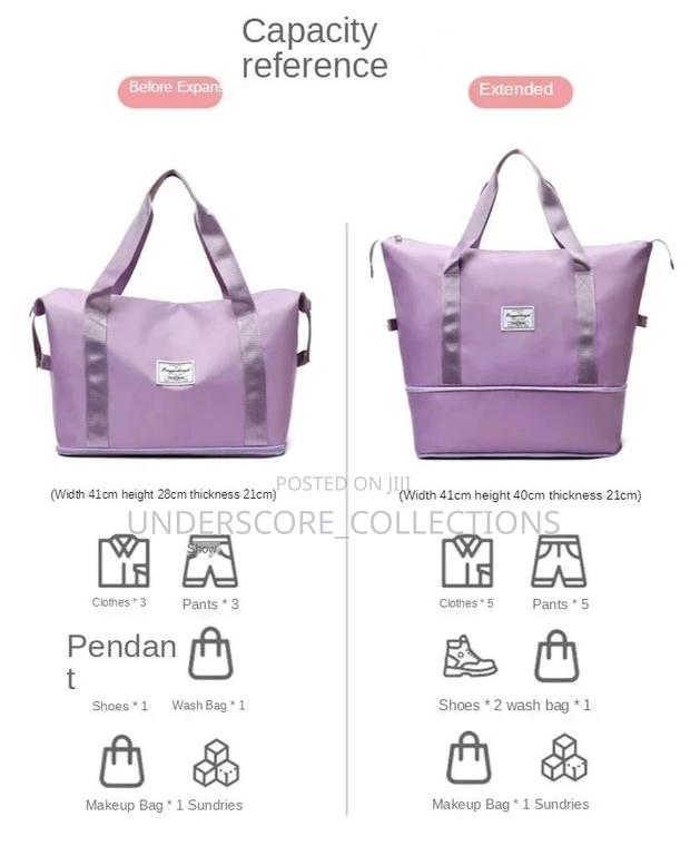 *Expandable Bottom Ladies Bags - thumbnail 2