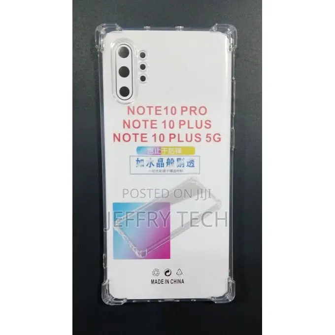 Transparent TPU Cover Samsung Galaxy Note10+ / Note10 Plus 5