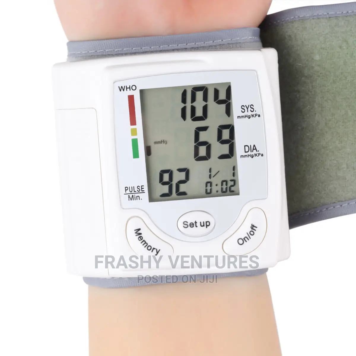 Wrist Blood Pressure Machine Monitor
