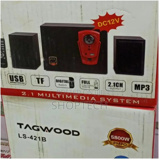 Tag Wood 2.1 Sub-Woofer Speaker System. - main view