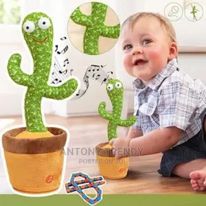 Fashion Cactus Plush Toys, Early Education Toy.