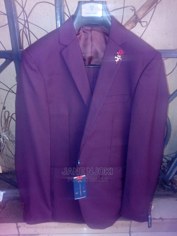 Maroon Suit