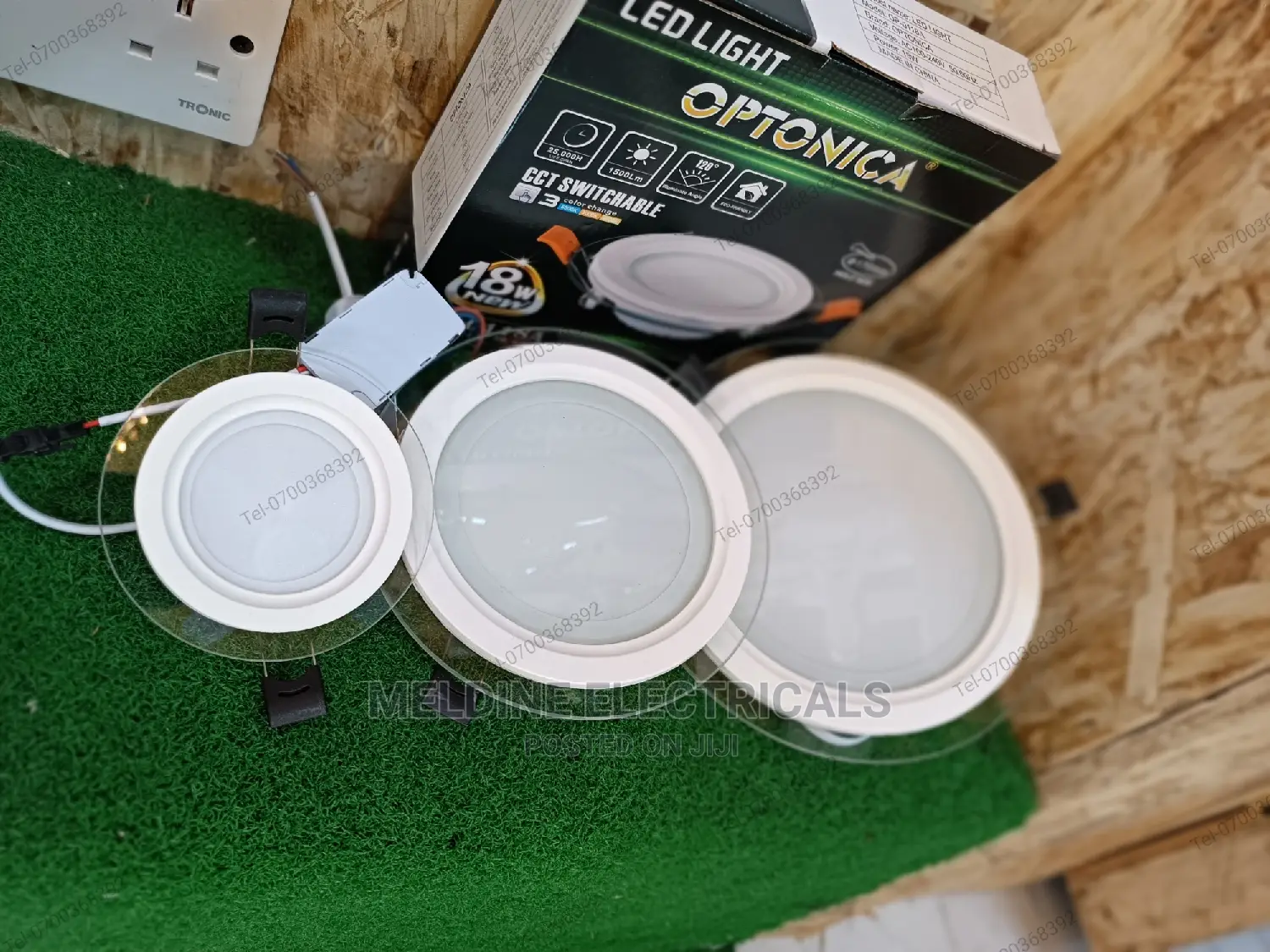 Glass Panel Light
