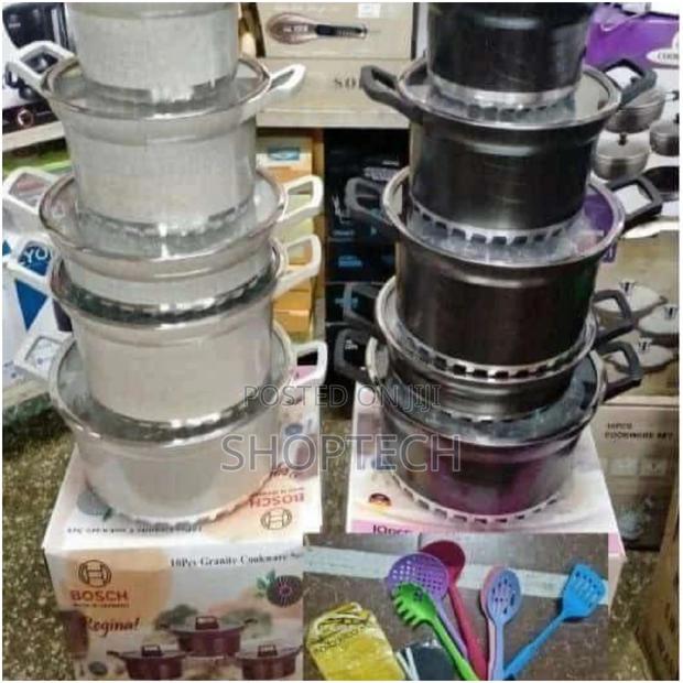 19 Pc Bosch Granite Pots - main view