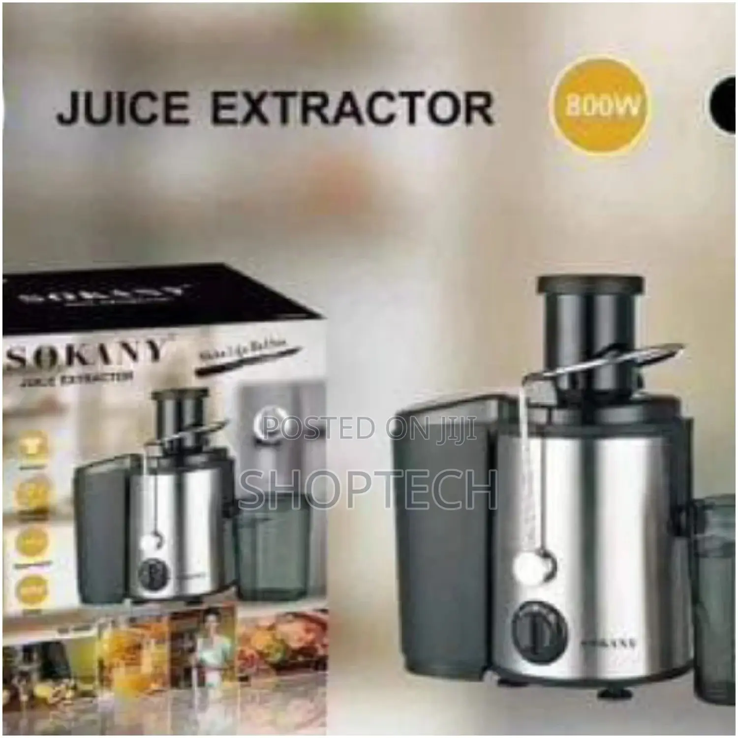 Electric Sokany Juice Extractor.
