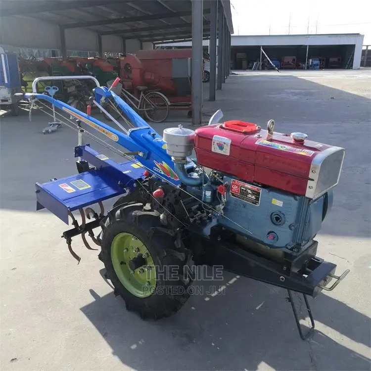 Hand Crank Start 16 Horsepower Walk Tractor