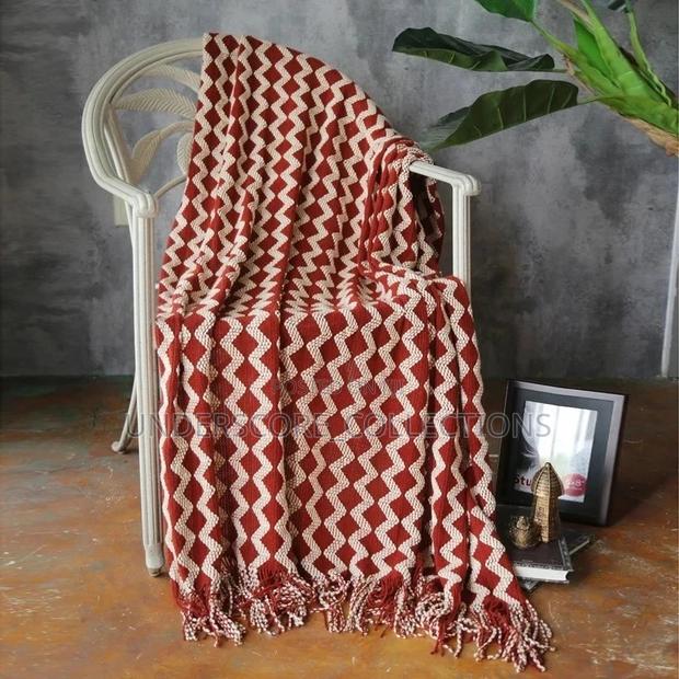 Smooth Bohemian Knitted Shawl - main view