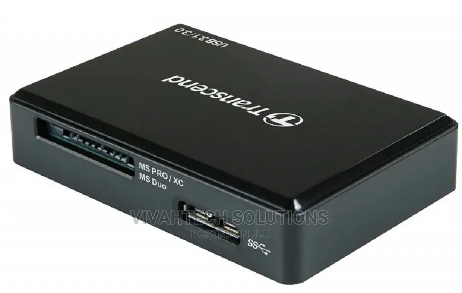 Transcend Card Reader USB 3.1 Micro SD, SD and Compact Flash
