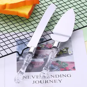 3in1 Cake Knife Set(Pizza Cutter,Cake Knife Cake Trowler)