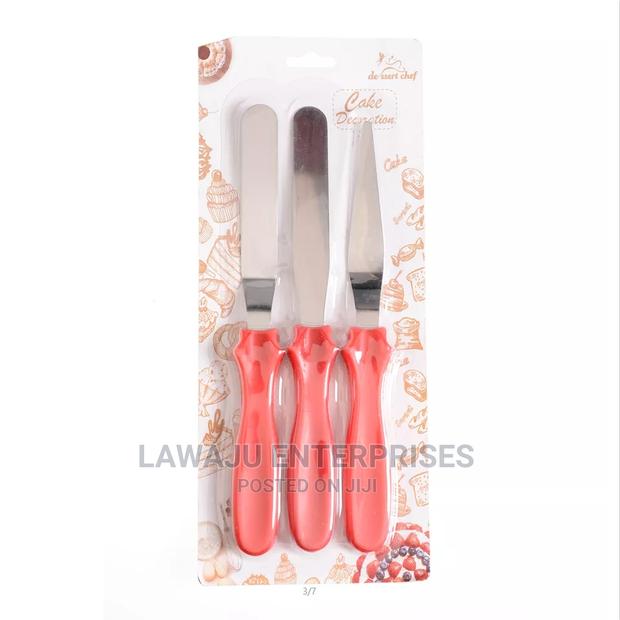 3in1 Cake Pallet Knife Set (Light Gauge) - thumbnail 8