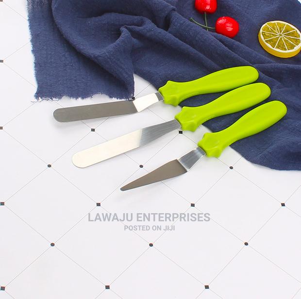 3in1 Cake Pallet Knife Set (Light Gauge) - thumbnail 5