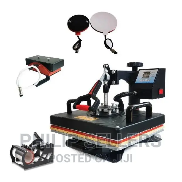 Mugs Cup T-Shirt Machine Sublimation Machine 5 in 1 Heat Pre