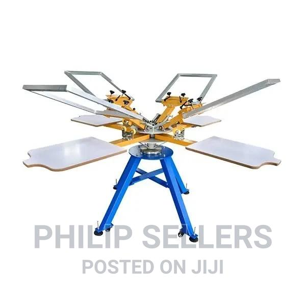 4-Color 4-Station Screen Printing Machine - thumbnail 3