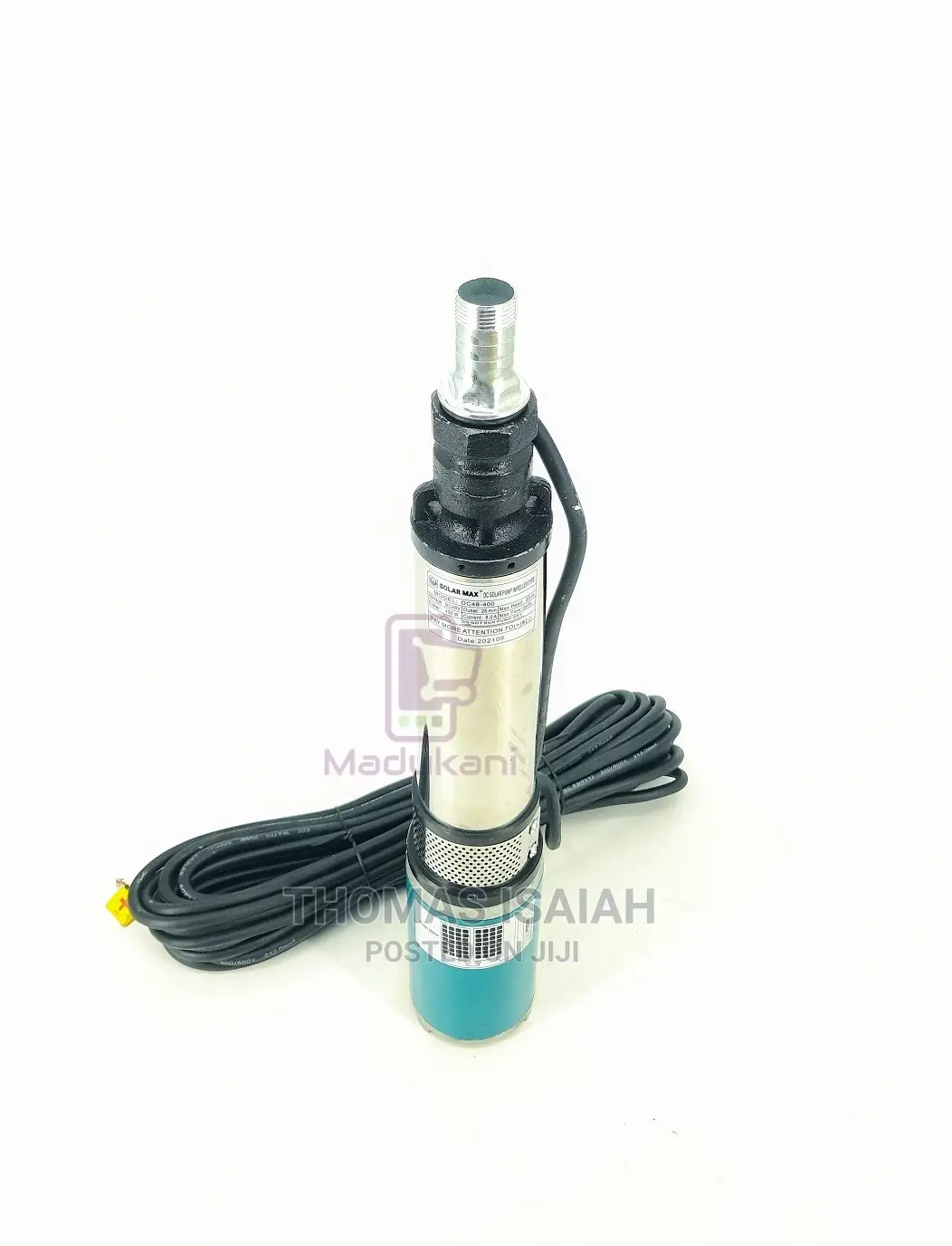 DC48-400 Impeller Type Submersible DC Solar Water Pump 30m,
