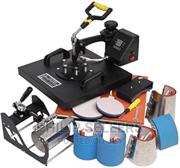 Hot Sell 8 in 1 Combo Heat Press Machine Cup Magic Mug T-Shi - main view