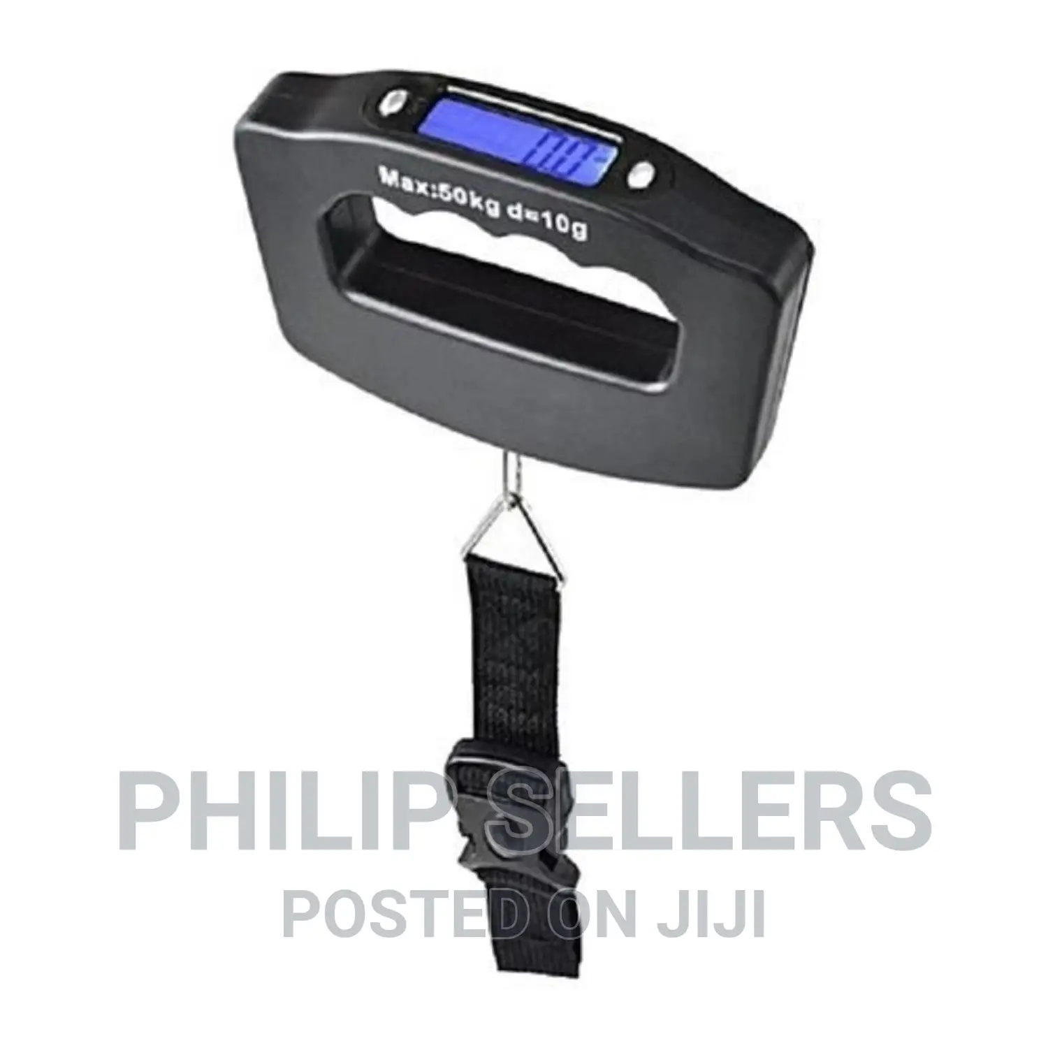 Digital Portable Electronic Luggage Scale Hook Hanging Up To