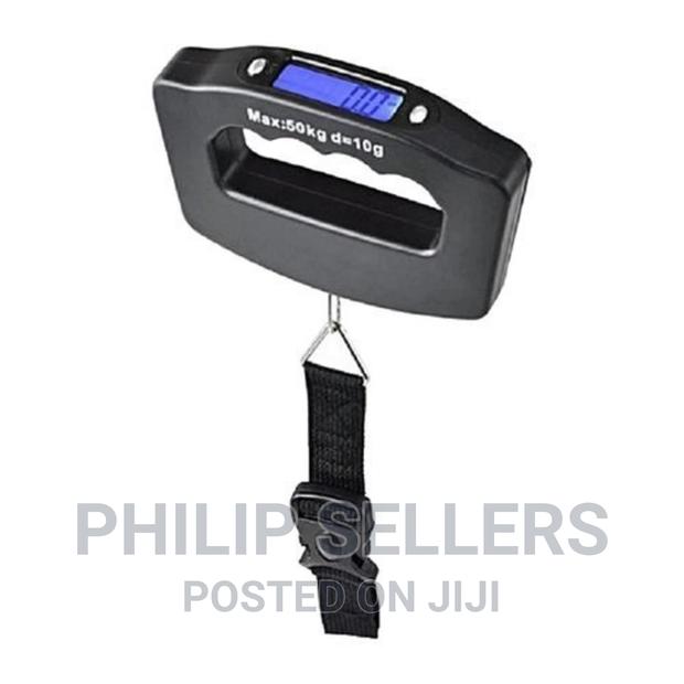 Digital Portable Electronic Luggage Scale Hook Hanging Up To