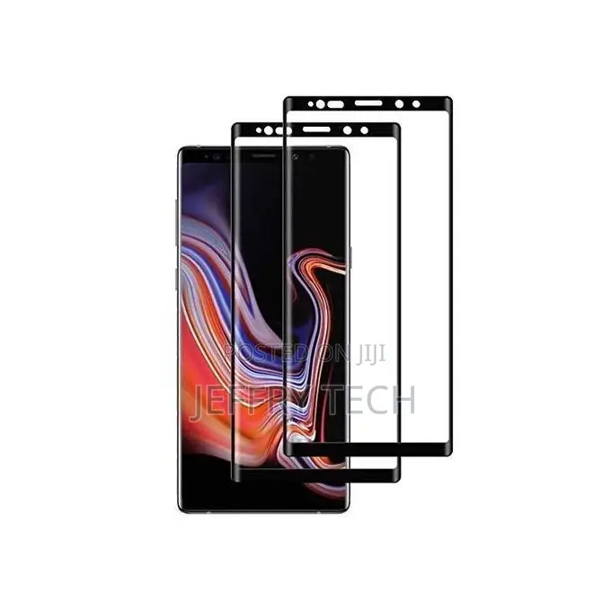 Samsung Galaxy Note 9 5D Curved Glass Screen Protector – Bla