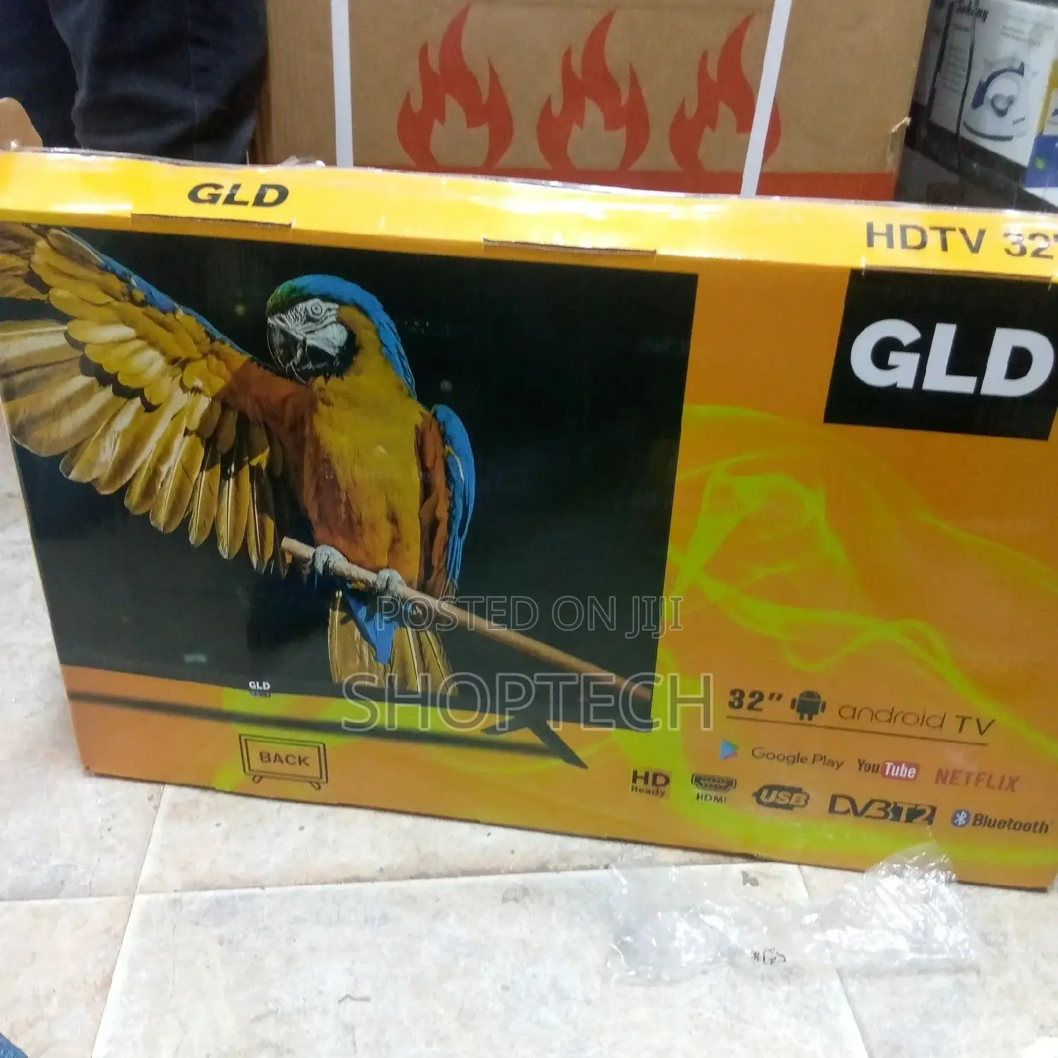 GLD Android 32" Smart TV With Bluetooth.
