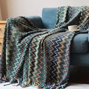 Knitted Throw Blanket