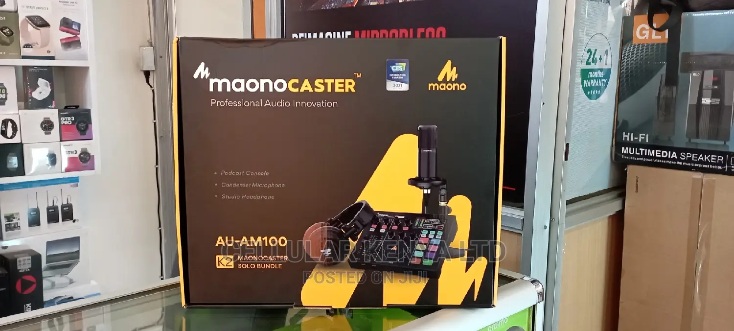 MAONOCASTER All-in-One Podcast Production Studio AU-AM100