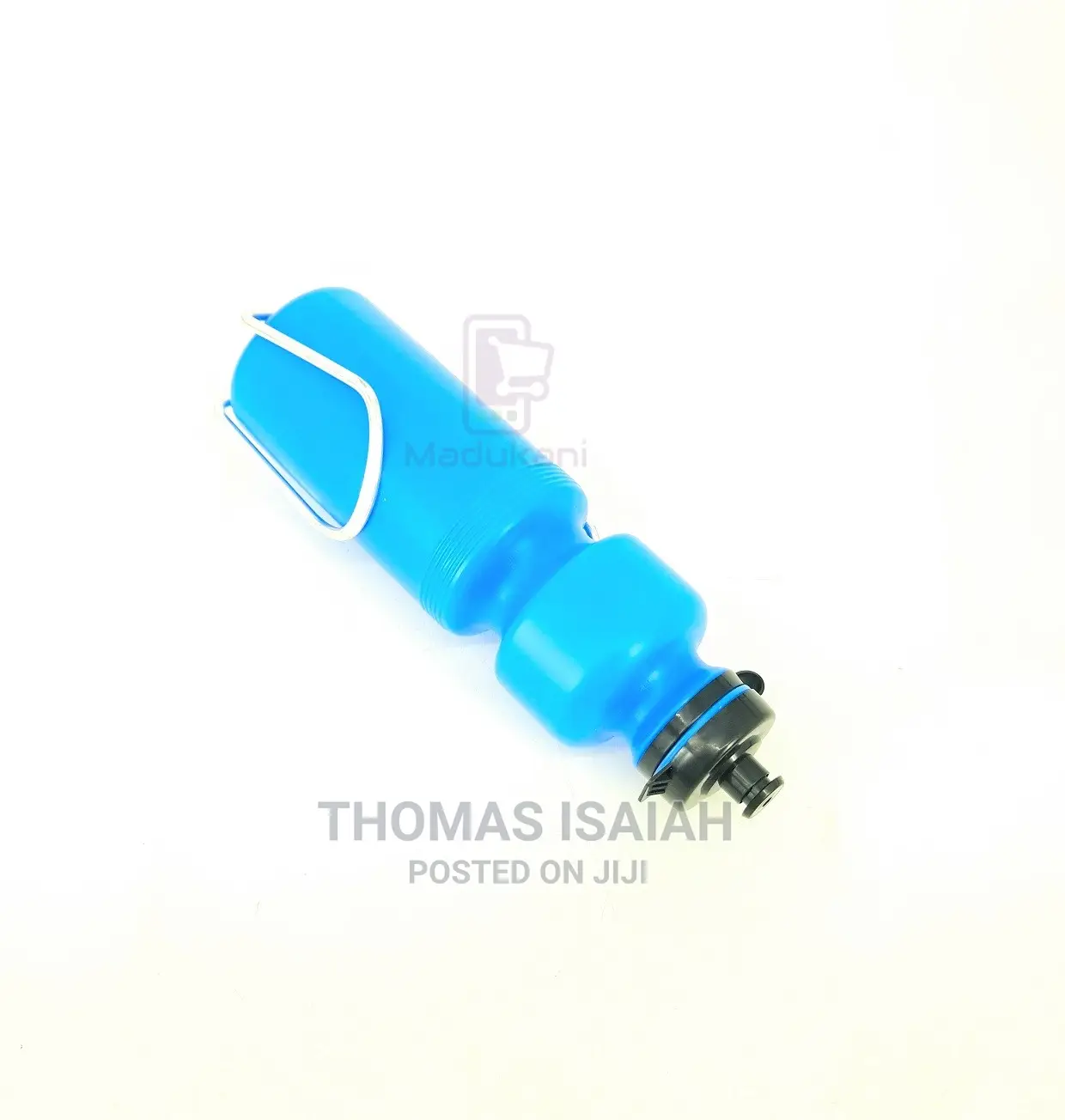 750ML Bicycle Squeeze Sports Water Bottle With Metal Holder