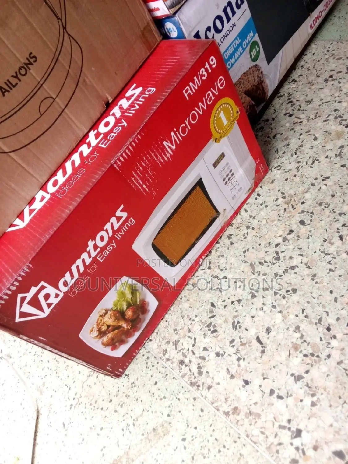 Ramtons 20litres Digital Microwave