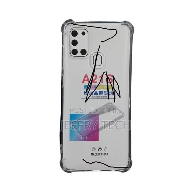 Back Case for Samsung Galaxy A21s - Transparent - thumbnail 2