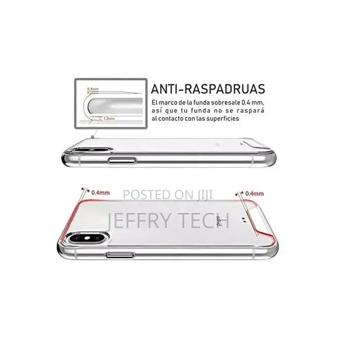 Clear Case Transparent Space Cover for iPhone XS Max