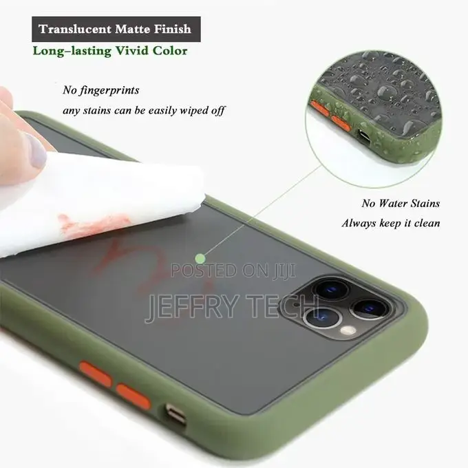 Cover With Soft Edges for Apple iPhone 11 Pro - Light Green