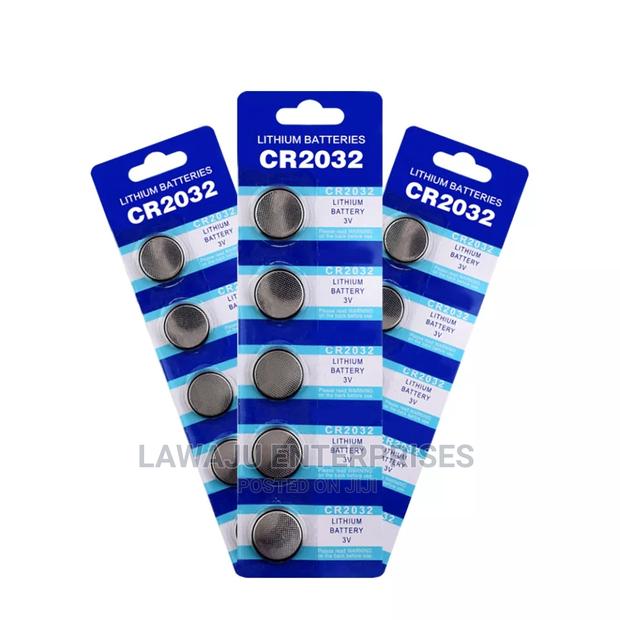 5pc Button Battery 3V Lithium CR 2032 - thumbnail 4