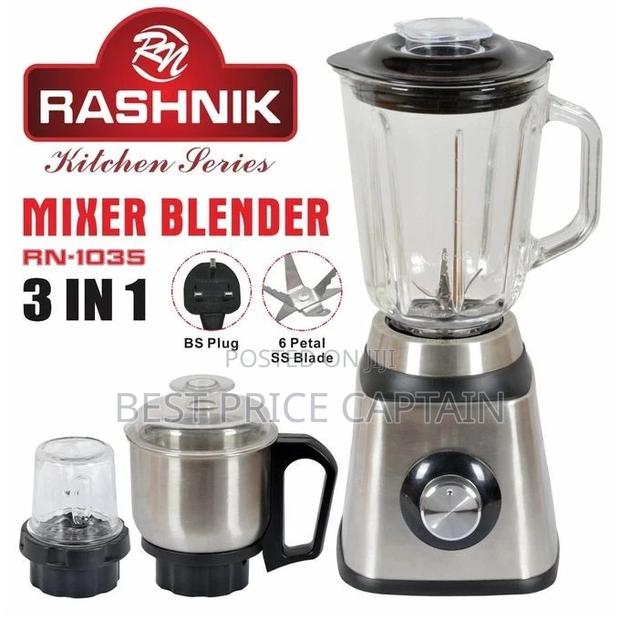 3 in 1 Rashnik Rn-1035 Mixer Blender