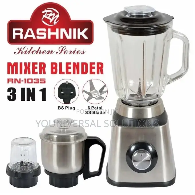 3 in 1 Rashnik Rn-1035 Mixer Blender