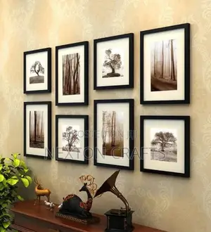 Black Wall Photo Frames