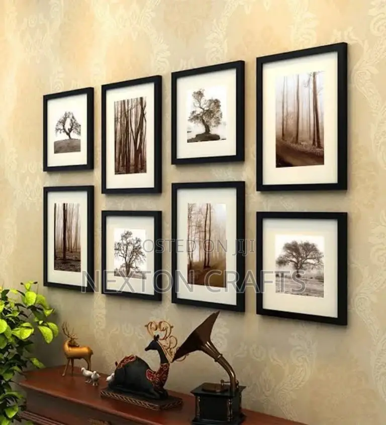 Black Wall Photo Frames
