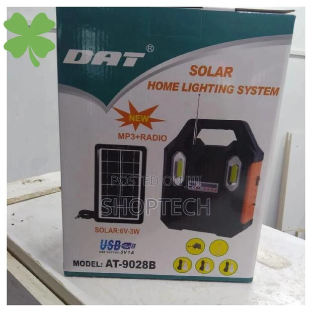 DAT 9028B Solar Lighting System - main view
