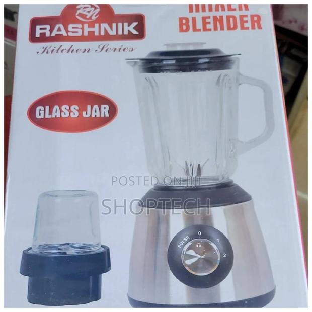Rashnik 2 in 1 Glass Jar Blender
