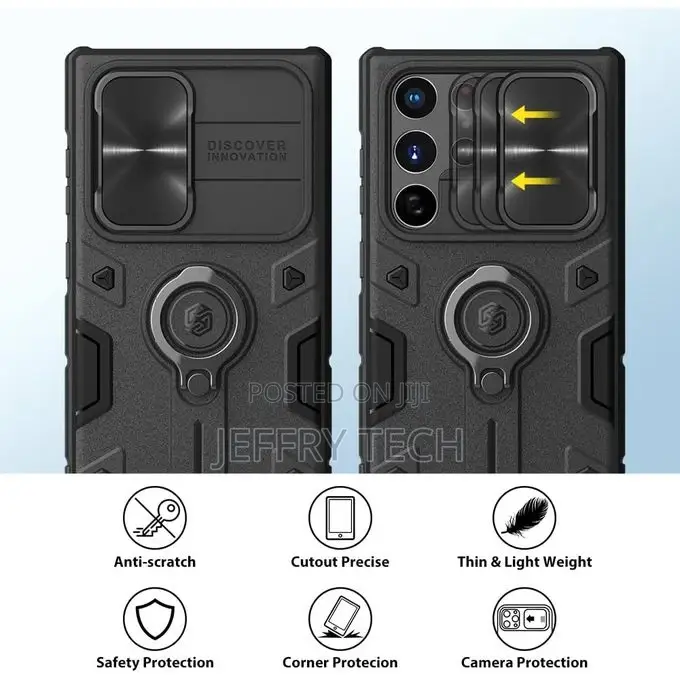 Nillkin Camshield Armor Case With Samsung Galaxy S22 Ultra
