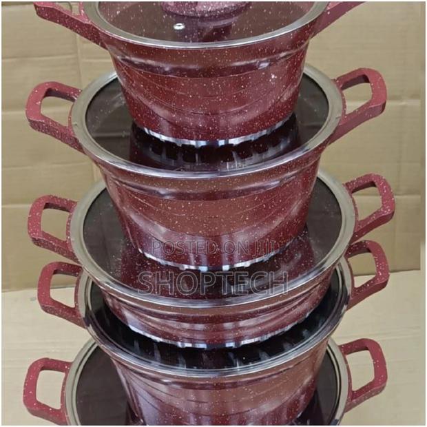 10 PCS Bosch Granite Cookware Set