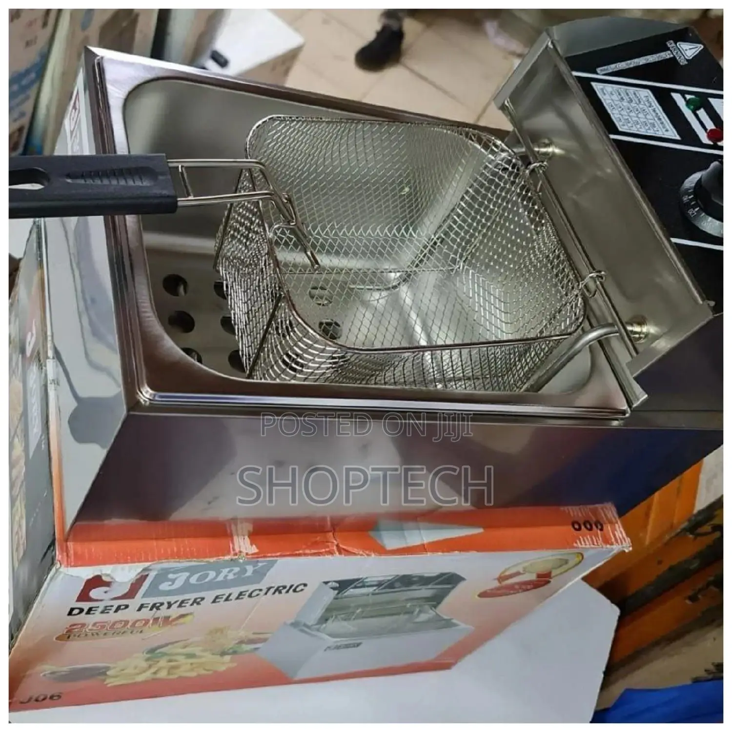 6 Litres Single Electric Deep Frier.