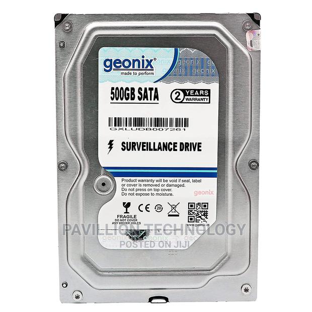 500gb Harddisk - main view