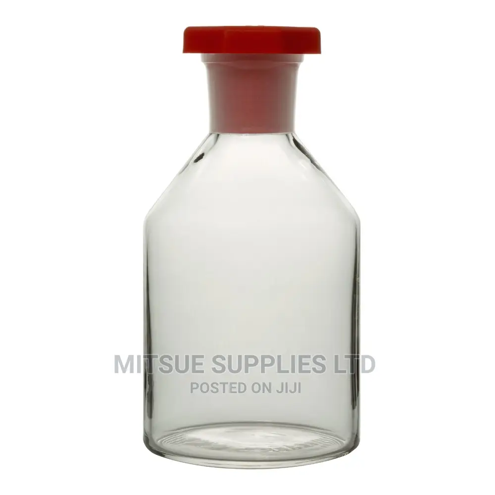 Set of 5 Reagent Bottle With Plastic Stopper 60ml-1000ml