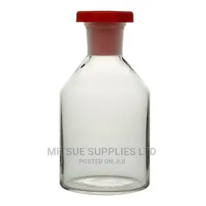 Set of 5 Reagent Bottle With Plastic Stopper 60ml-1000ml