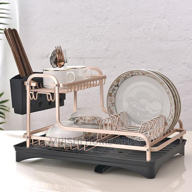 Aluminum Alloy Dish Rack - thumbnail 7