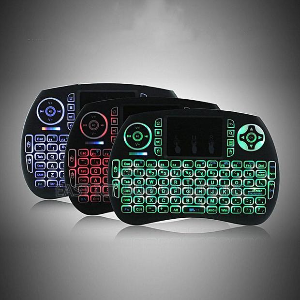 Wireless Keyboard Portable Hand-Held With Touchpad Backlight for PC - main view