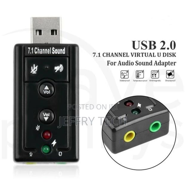 Generic USB SOUND CARD ADAPTER 7.1 Channel External Audio