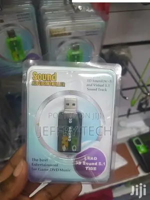 USB SOUND CARD 3D Plug and Play External USB Sound Card Audi